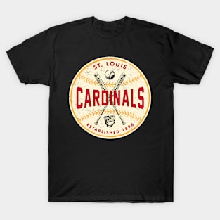 St Louis Cardinals 3 By Buck Originals T-Shirt